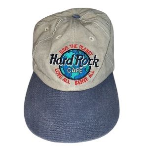 Vintage Hard Rock Cafe Orlando Snap Back Hat
